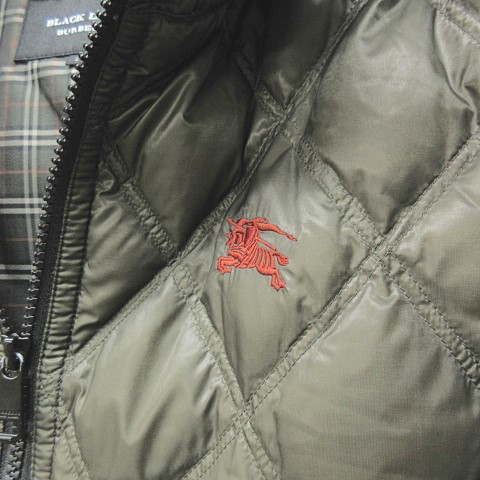 バーバリーブラックレーベル BURBERRY BLACK LABEL 3WAY ホースロゴ 