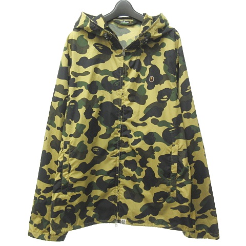 アベイシングエイプ A BATHING APE 1stカモ フード ジャケット 