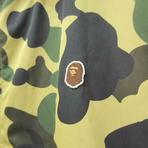 アベイシングエイプ A BATHING APE 1stカモ フード ジャケット 