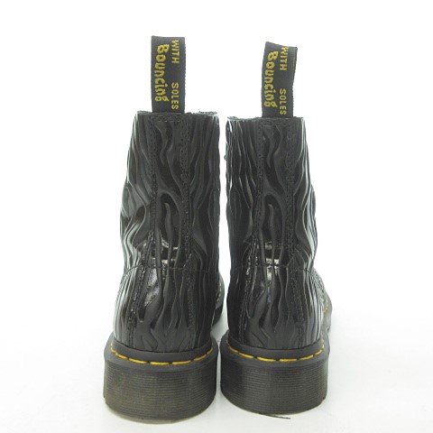 ドクターマーチン Dr.MARTENS パスカル PASCAL ゼブラ UK6 - その他