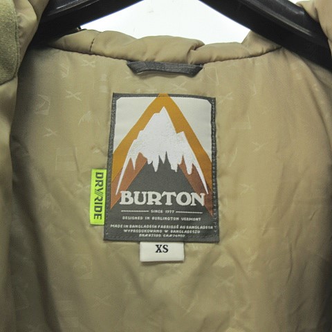 バートン BURTON スノボ DRYRIDE THERMOLITE コバート ジャケット