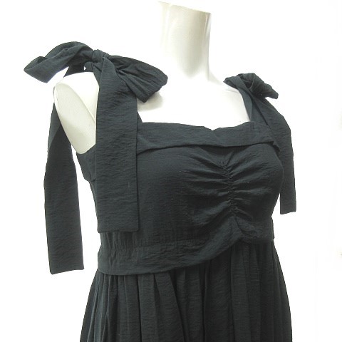 シーバイクロエ SEE BY CHLOE 近年 Tie Shoulder Dress 肩紐リボン  