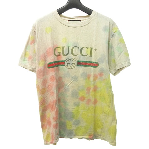 グッチ GUCCI シェリーライン × タイダイ Tシャツ カットソー タイダイ 