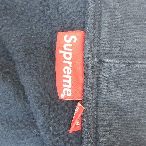 シュプリーム SUPREME GONZ 刺繍 ジップ パーカー ジャケット M 紺 