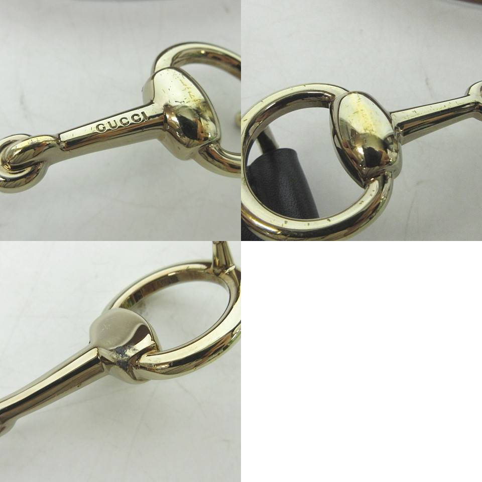 グッチ GUCCI ホースビット レザー ベルト トップ式 403953 BGH0G  