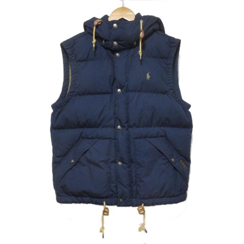 ポロ ラルフローレン POLO RALPH LAUREN ダウンベスト ジップアップ 