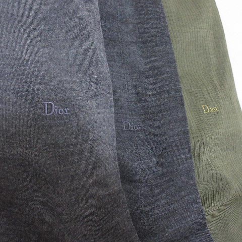 未使用品 クリスチャンディオール Christian Dior MONSIEUR 靴下 5点
