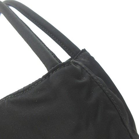 プラダ PRADA 三角ロゴプレート ナイロン ハンドバッグ トートバッグ  