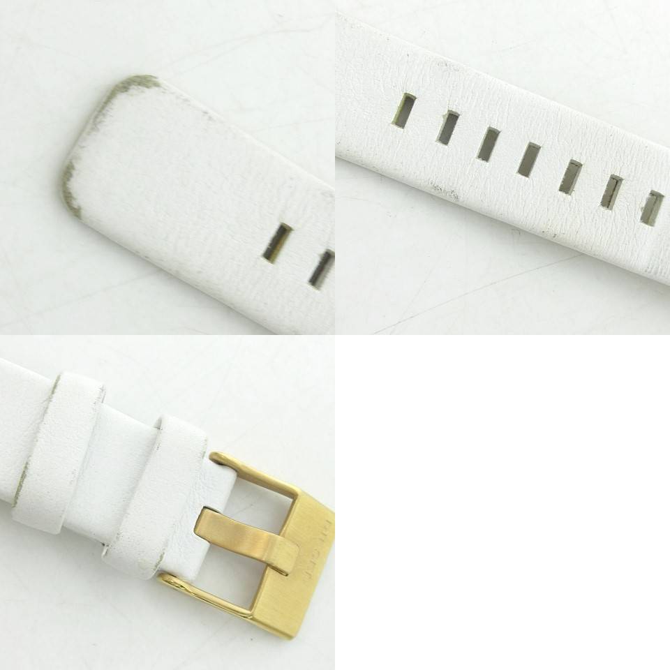 ディーゼル DIESEL DZ-5541 腕時計 メタリック レザーベルト ラメ 稼働