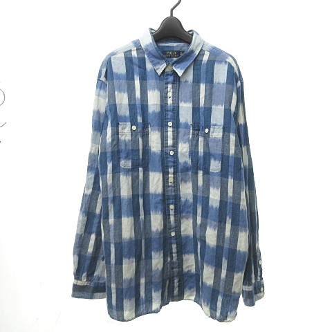 ポロ ラルフローレン POLO RALPH LAUREN 大きいサイズ ワークシャツ  