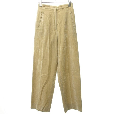 Giorgio Armani パンツ ベロア素材