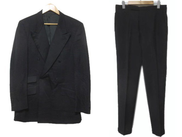 グッチ GUCCI タキシード セットアップ スーツ 上下 フォーマル 黒  