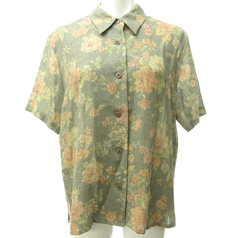 バーバリーズ Burberrys 美品 ヴィンテージ 花柄 セットアップ シャツ  