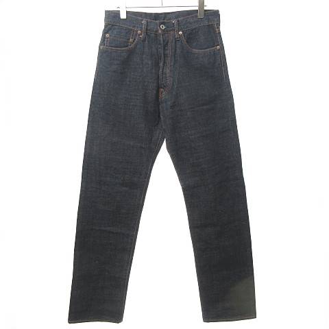エヴィス EVISU PARIS 1460 切り抜き大黒 家紋 デニム パンツ ジーンズ 