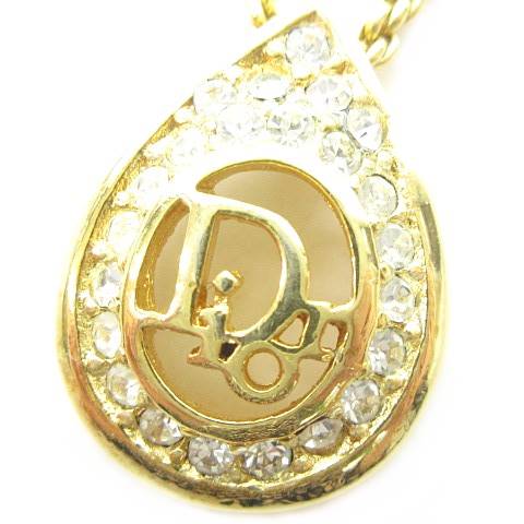 クリスチャンディオール Christian Dior ティアドロップ ロゴ 