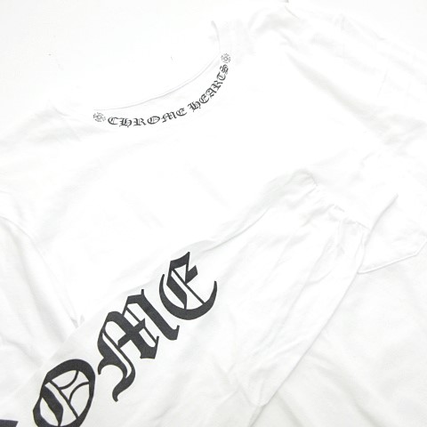 クロムハーツ CHROME HEARTS 美品 近年 ネックロゴ × アームロゴ 