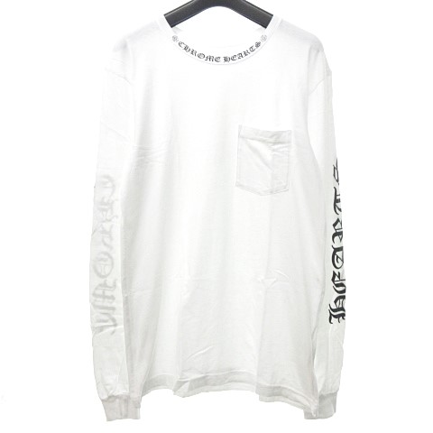 クロムハーツ CHROME HEARTS 美品 近年 ネックロゴ × アームロゴ 