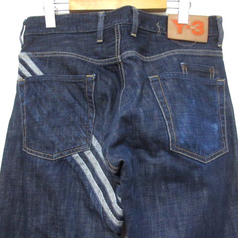 Y-3 ストライプデザイン デニム 試着対象】STANDARD WARDROBE ナローフィットデニムパンツ