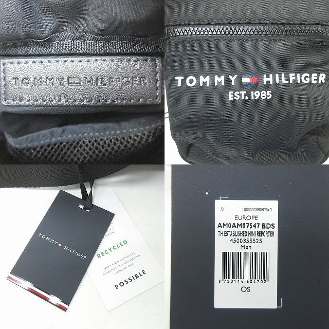 未使用品 トミーヒルフィガー TOMMY HILFIGER タグ付 ショルダーバッグ 