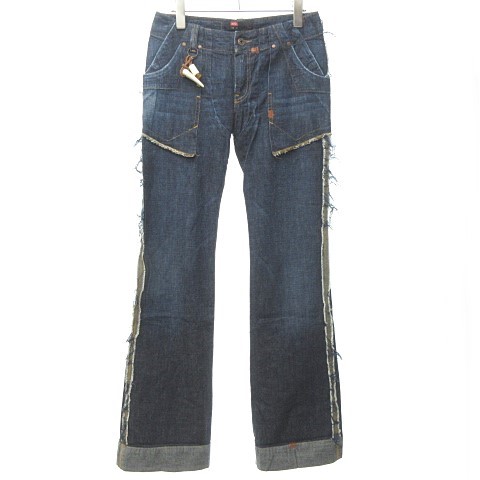 ディーゼル DIESEL 美品 再構築 フレア デニムパンツ ジーンズ 