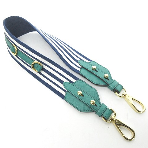 プラダ PRADA レザー × ナイロン バッグショルダー ショルダー 