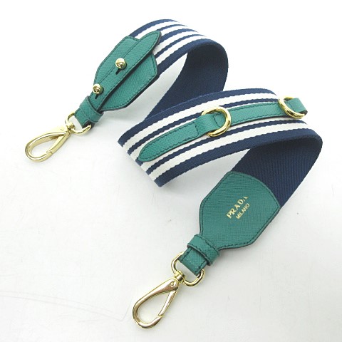 プラダ PRADA レザー × ナイロン バッグショルダー ショルダー 