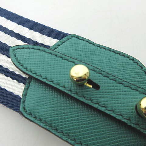 プラダ PRADA レザー × ナイロン バッグショルダー ショルダー 