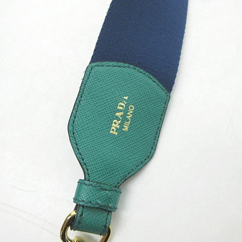 プラダ PRADA レザー × ナイロン バッグショルダー ショルダー 