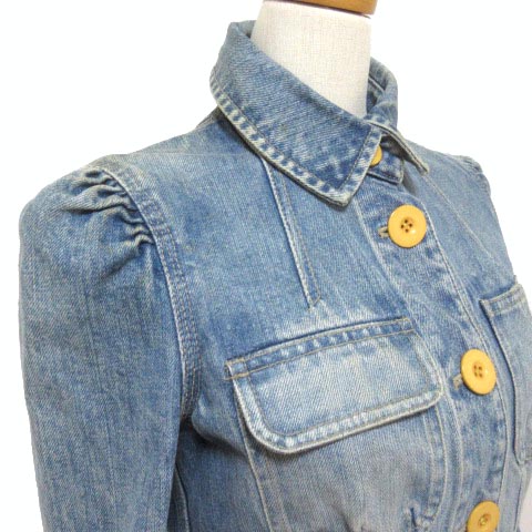 マークジェイコブス　パフスリーブ　デニムジャケット マークジェイコブス MARC JACOBS デニムジャケット ジージャン G