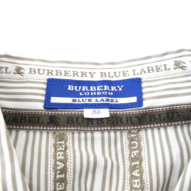 バーバリーブルーレーベル BURBERRY BLUE LABEL 美品 シャツ ブラウス 