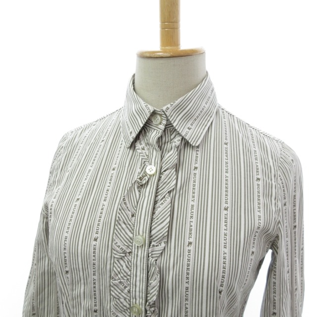 バーバリーブルーレーベル BURBERRY BLUE LABEL 美品 シャツ ブラウス 