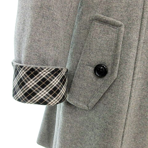 バーバリーブルーレーベル BURBERRY BLUE LABEL 美品 Aライン コート
