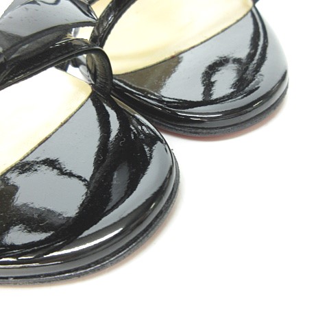 クリスチャンルブタン Christian louboutin 美品 Blakissima Patent 85  