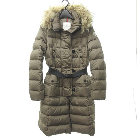 モンクレール MONCLER GENEVRIER ジェノブリエ ロング ダウン コート 