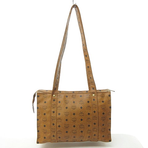 エムシーエム MCM 定番 ヴィセトス レザー ショルダーバッグ トート 