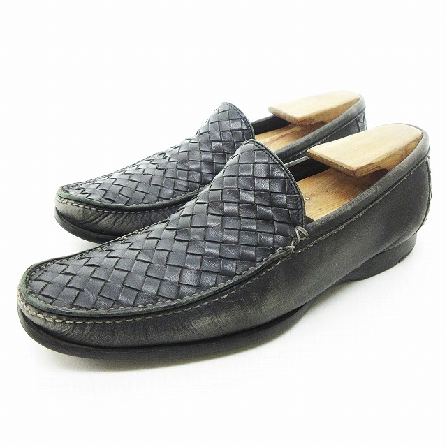 ボッテガヴェネタ BOTTEGA VENETA イントレチャート ローファー 