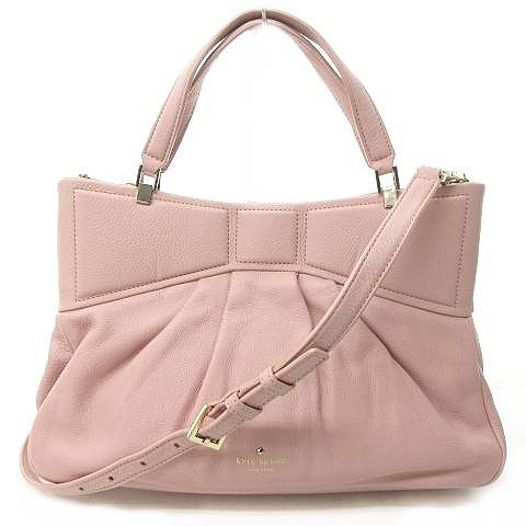 ケイトスペード KATE SPADE 2WAY リボン ハンドバッグ ショルダー 