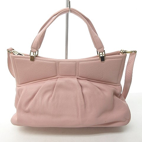 ケイトスペード KATE SPADE 2WAY リボン ハンドバッグ ショルダー 
