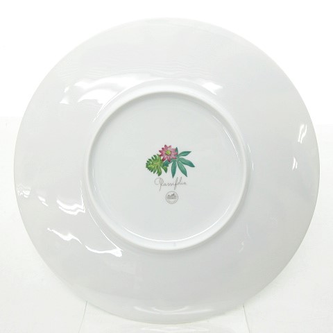 エルメス パシフォリア ディナー プレート 27cm 未使用 皿 箱付き 正規店入荷】【名入れ代込】HERMES エルメス パシフォリア デザート