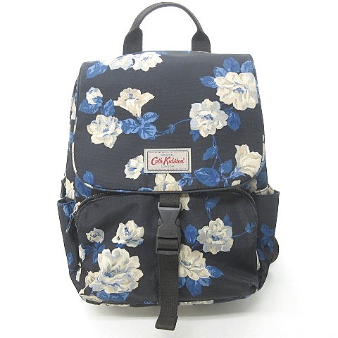キャスキッドソン Cath Kidston フラワー プリント リュックサック 