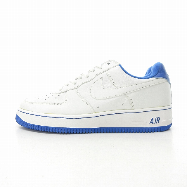 ナイキ NIKE AIR FORCE 1 WHITE ROYAL BLUE LOW 305441-111 エア 