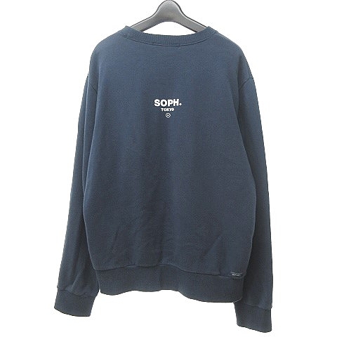 ソフネット SOPHNET. スウェット トレーナー ロゴプリント 長袖 