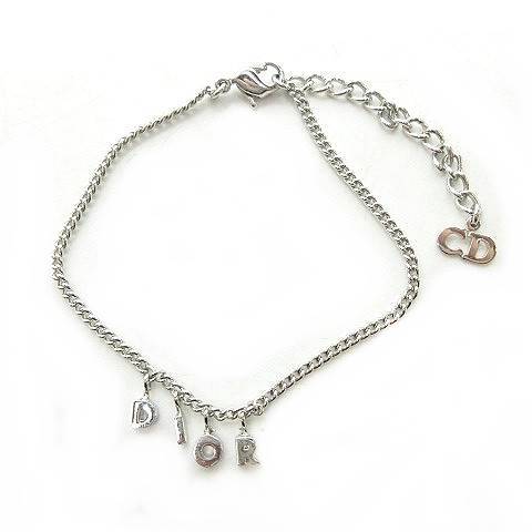 クリスチャンディオール Christian Dior ブレスレット CD ロゴ  