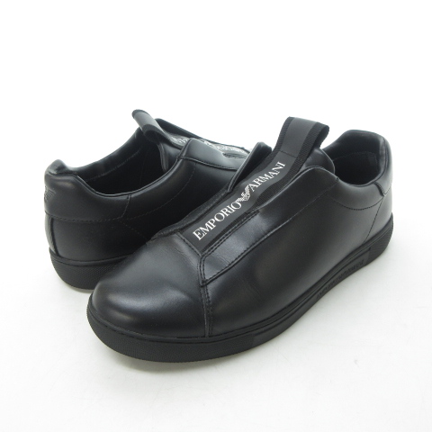ARMANI』 / アルマーニ スリッポン スニーカー 26cm 7 新品（セール 