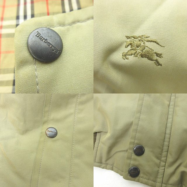BURBERRY BLUE LABEL✨ノバチェック ホースロゴ ブルゾン バーバリー