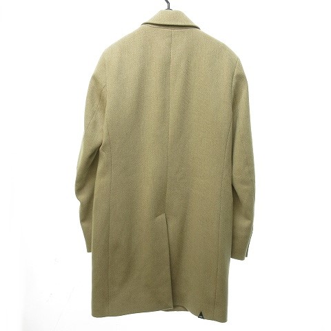 デンハム DENHAM 美品 近年 チェスターコート ロング丈 ウール 1110321 
