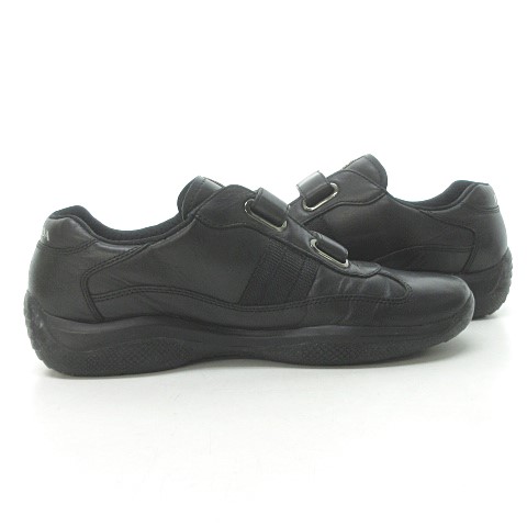 プラダスポーツ PRADA SPORT スニーカー ベルクロ レザー メッシュ 