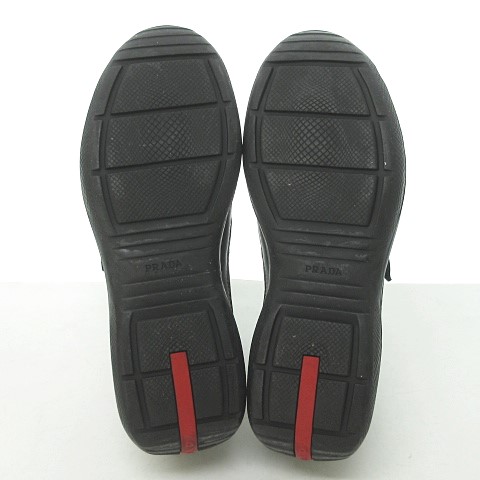 プラダスポーツ PRADA SPORT スニーカー ベルクロ レザー メッシュ 