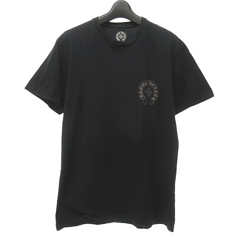 クロムハーツ CHROME HEARTS Tシャツ 半袖 丸首 ロゴ クロス 十字架  