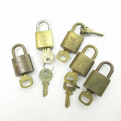 □美品□ LOUIS VUITTON ルイヴィトン ダイヤルロック式 カデナ 南京錠  